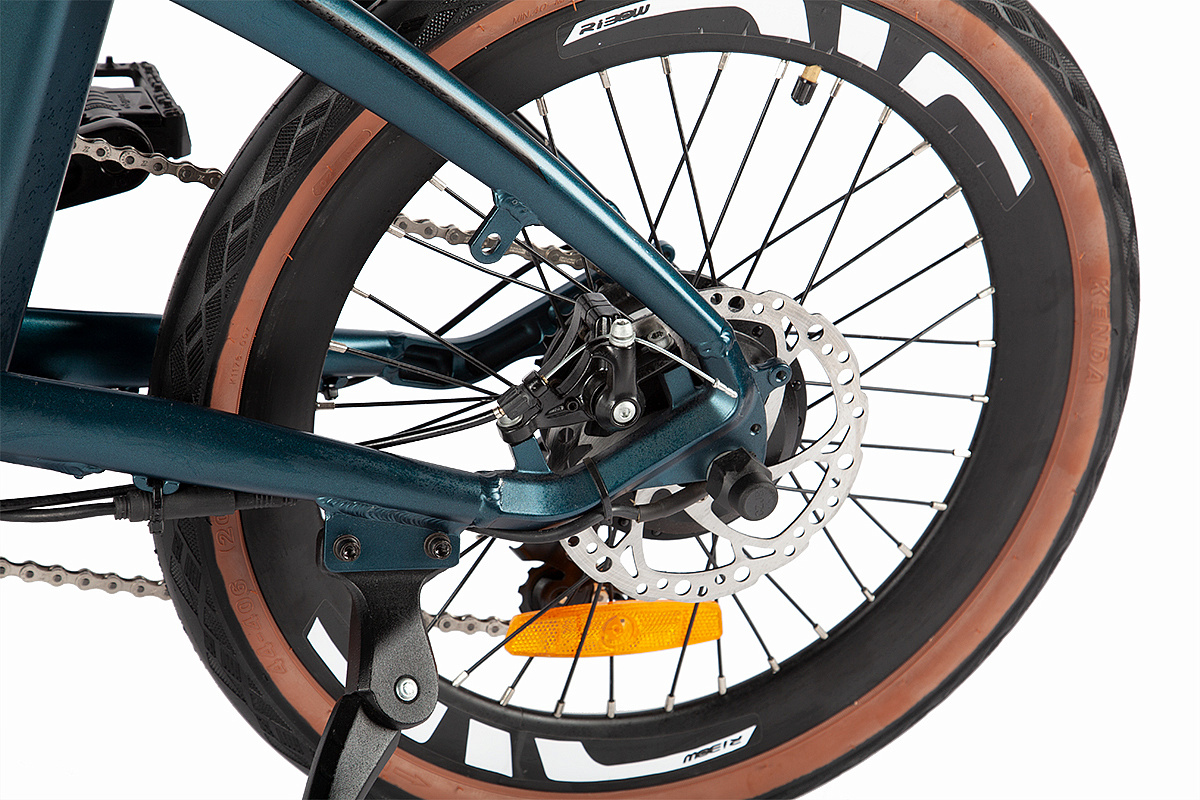 Велогибрид Sporto (Сине-зеленый-2717)
