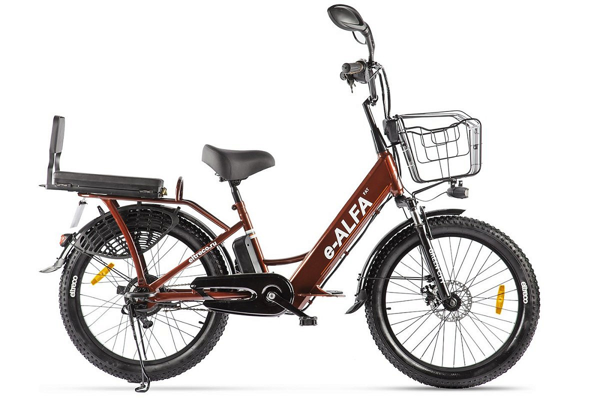 Велогибрид GREEN CITY e-ALFA Fat (Серебристый-2161)