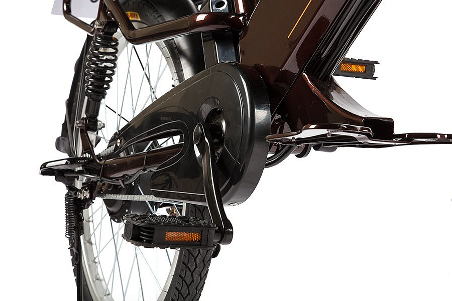 Велогибрид GREEN CITY e-ALFA GL 2019 (brown-0206)