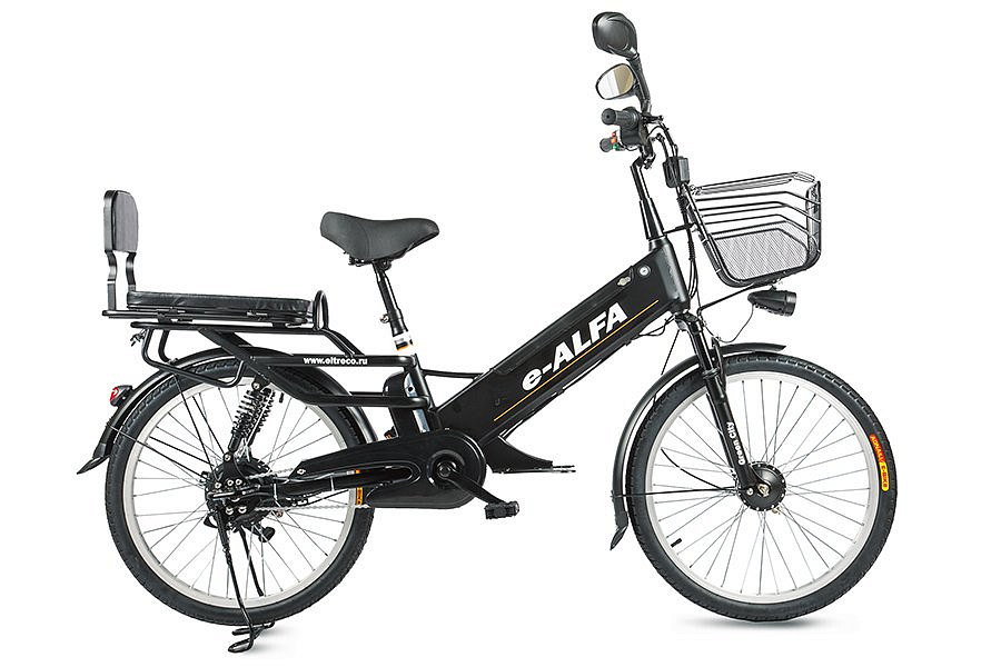 Велогибрид GREEN CITY e-ALFA GL 2019 (brown-0206)