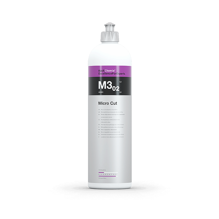 Micro Cut M3.02 Антиголограммная финишная абразивная паста 1л