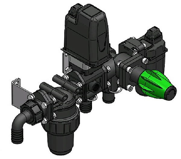 Клапан VGME 4: 25-25-25-25/фильтр/пропорциональный клапан