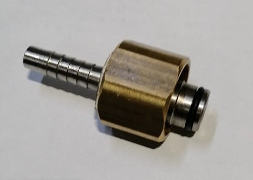 Фитинг гайка EASY LOCK22 1SN,2SN,,DN8, материал латунь