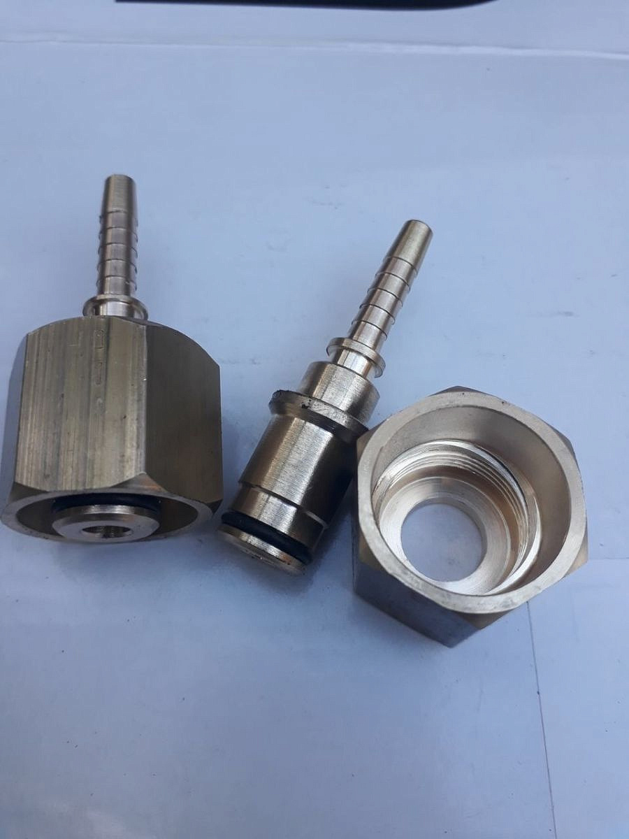 Фитинг гайка EASY LOCK22 1SN,2SN,,DN8, материал латунь