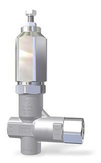 Регулировочный клапан VB 160; вход 3/4" г, выход 3/4" г; By-pass 3/4" г  160 л/мин 180 бар нерж.