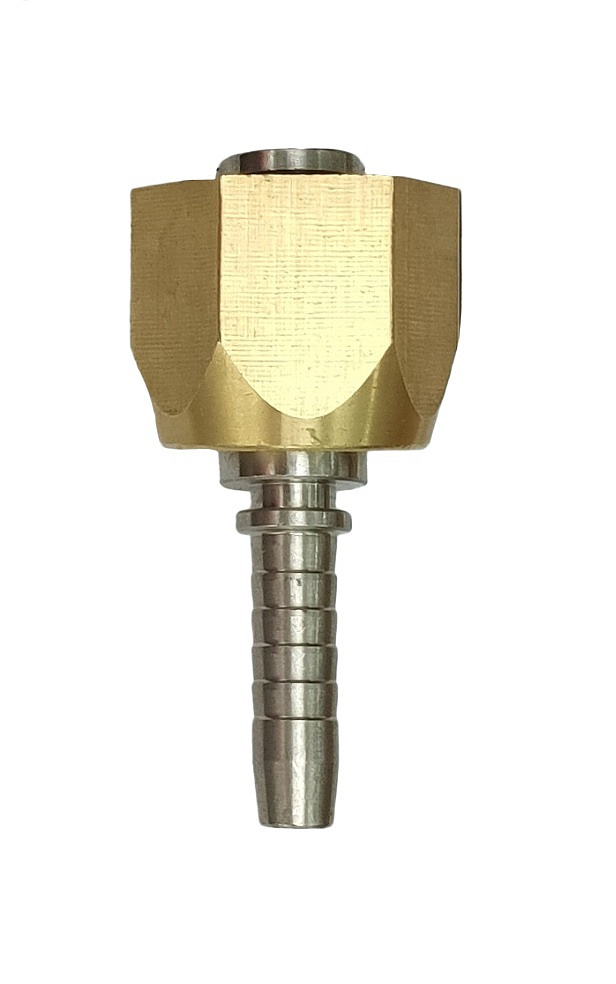 Фитинг гайка EASY LOCK22 1SN,2SN,,DN8, материал латунь, нерж