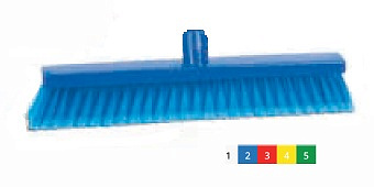 Щётка подметальная с распушенными концами - мягкая 400х50 мм., синий