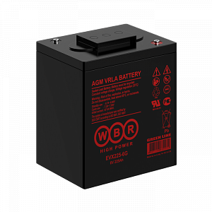 WBR EVX225-6G - тяговый аккумулятор