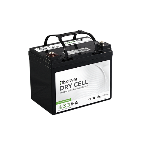 AGM (Dry Cell)  аккумулятор Discover: 12В-28А/ч (С5)