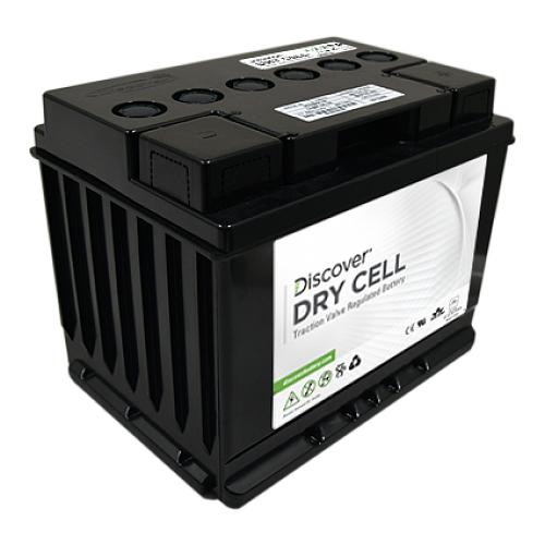 AGM (Dry Cell)  аккумулятор Discover: 12В-50А/ч (С5)