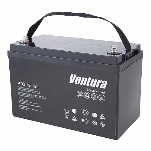 AGM (Dry Cell) аккумулятор Ventura: 12В-105А/ч (С5)