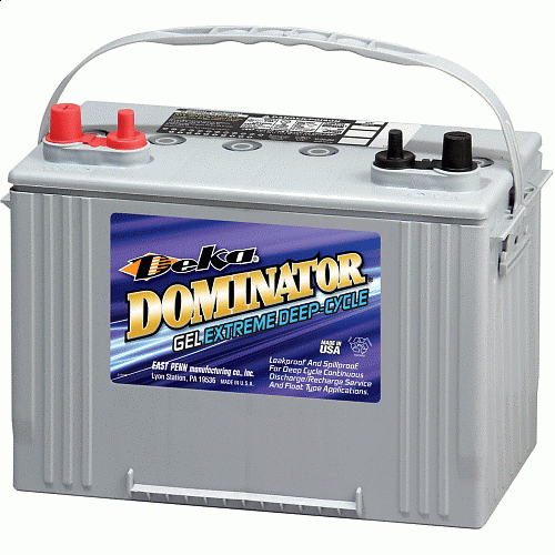GEL аккумулятор DEKA: 12В-76А/ч (С5)
