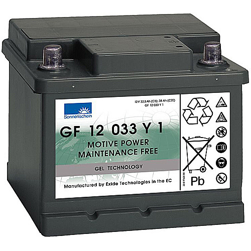 GEL аккумулятор Sonnenschein: 12В-33А/ч (С5)