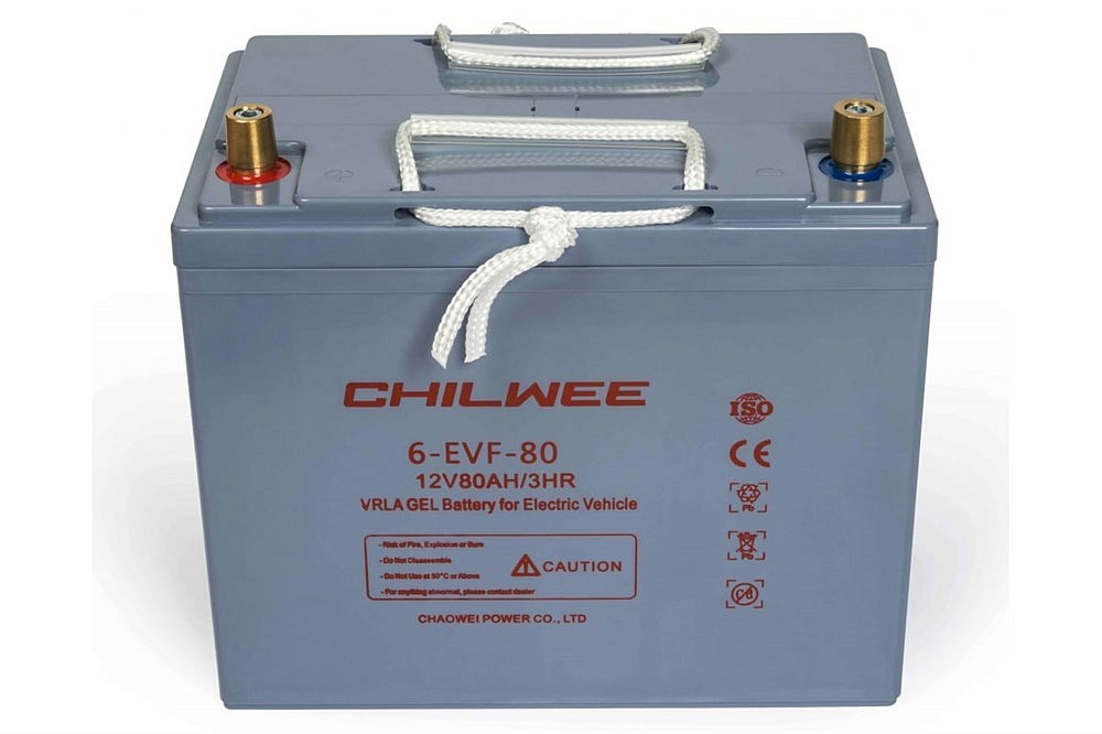 Chilwee 6-EVF-80 - Тяговый аккумулятор, GEL