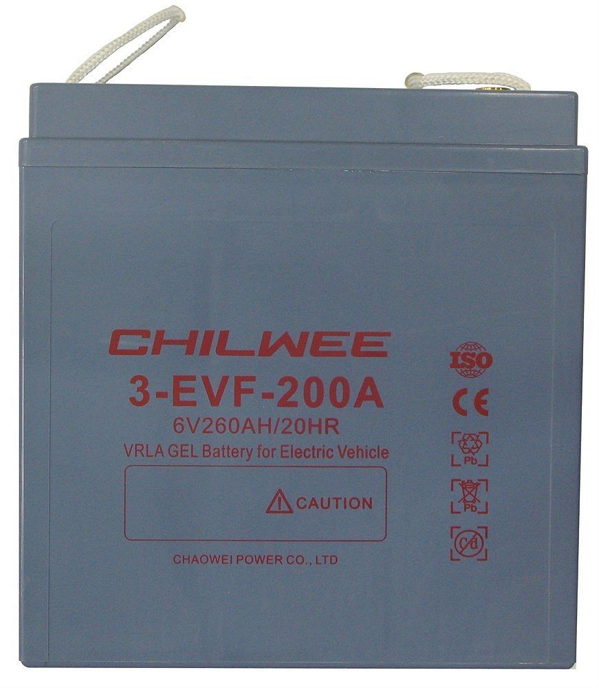 Chilwee 3-EVF-200A - Тяговый аккумулятор, GEL