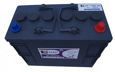 SIAP 6 GEL 105 - Тяговая аккумуляторная батарея