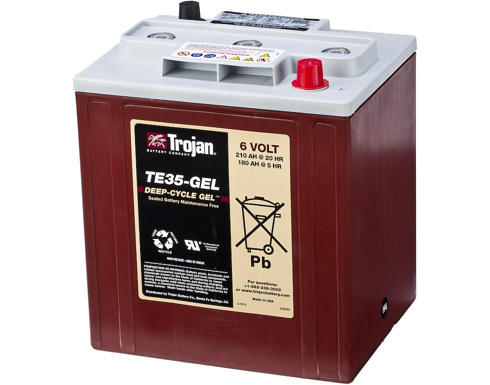 Trojan TE35-GEL - гелевый тяговый аккумулятор