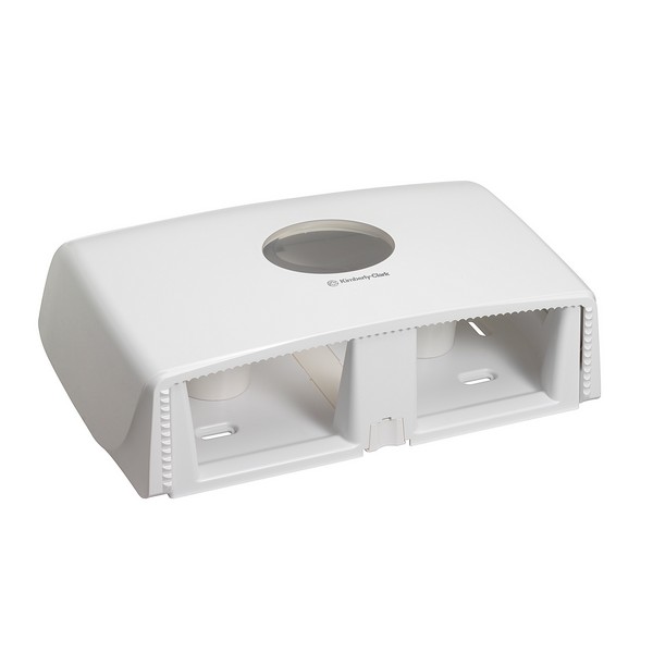Диспенсер Kimberly-Clark AQUARIUS*  для туалетной бумаги - Twin Mini Jumbo / Белый