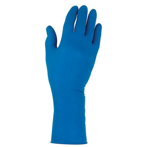 Перчатки Kimberly-Clark  KleenGuard® G29  с защитой от растворителей - 29,5 см, единый дизайн для обеих рук / Синий /S