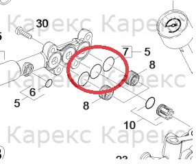 Karcher Уплотнение 21x1,5