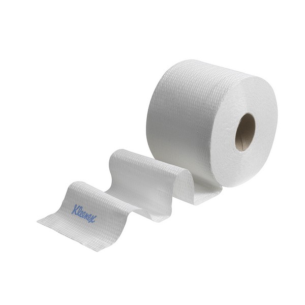 Туалетная бумага Kimberly-Clark Professional  в стандартных рулонах Kleenex двухслойная (96 рулонов х 25 метров)